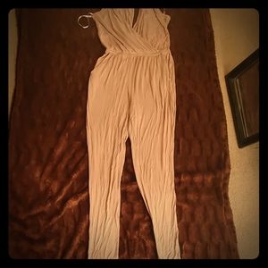 Tan  jumpsuit